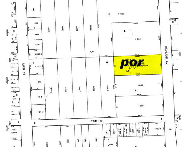 1900 S Highland Ave, Lombard, IL à vendre - Plan cadastral - Image 1 de 1