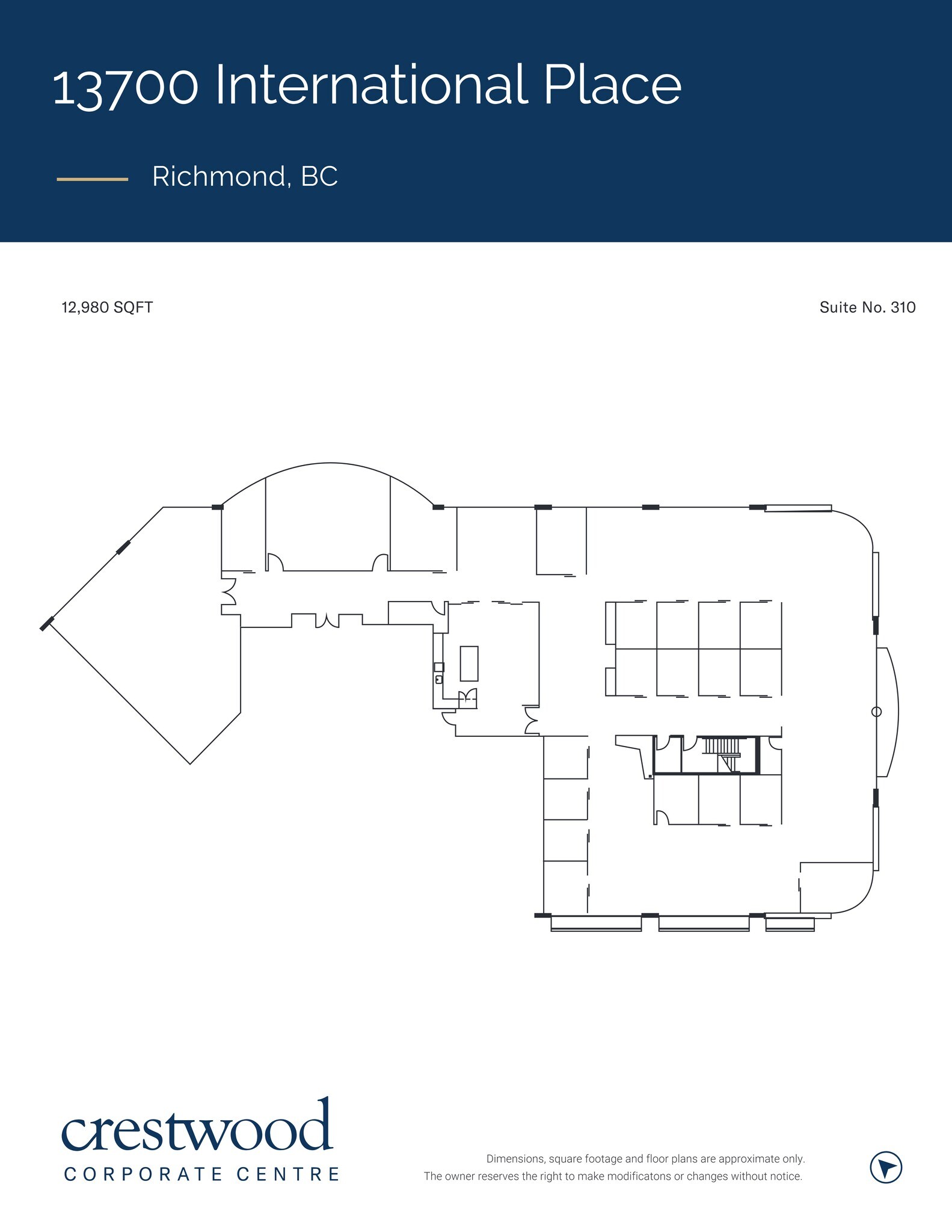 13700 International Pl, Richmond, BC à louer Plan de site- Image 1 de 1