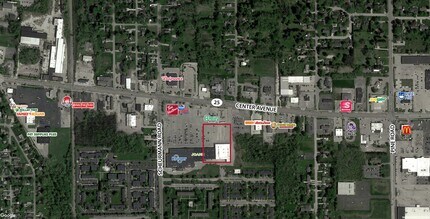 2960 Center Ave, Essexville, MI - AERIAL  map view