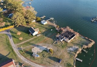 123 Waterview Rd, Lancaster, VA - Aérien Vue de la carte - Image1