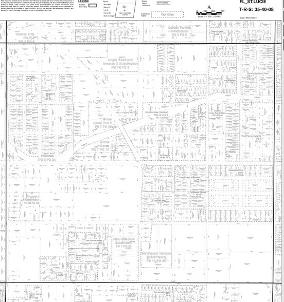 603 S 33rd St, Fort Pierce, FL for sale - Plat Map - Image 2 of 3