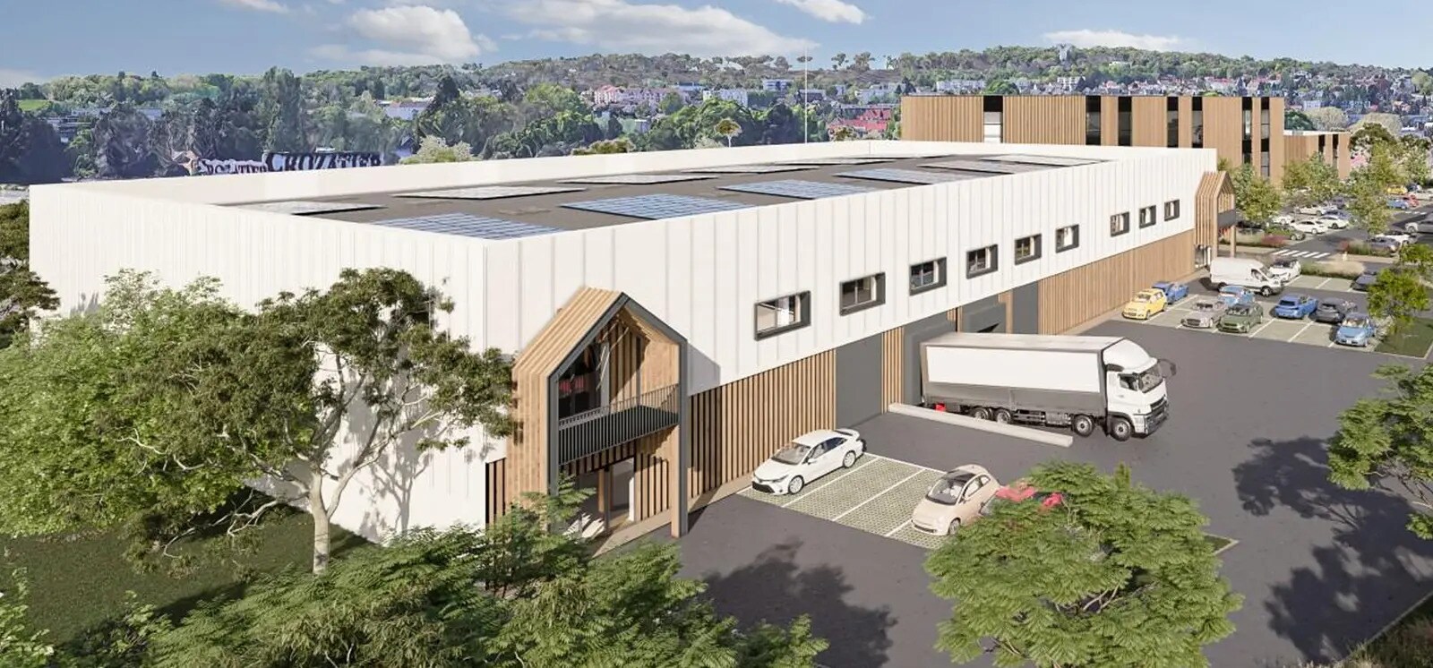 Local d'activités dans Ézanville à vendre Photo du bâtiment- Image 1 de 13