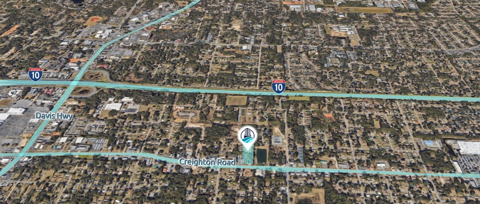 1616 Creighton Rd, Pensacola, FL à louer - Photo du bâtiment - Image 2 de 6