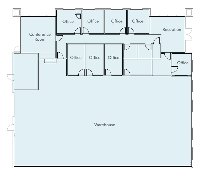 1300 Specialty Dr, Vista, CA à louer Plan d’étage- Image 1 de 1