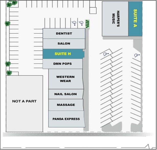 627-645 H St, Chula Vista, CA à louer - Plan de site - Image 3 de 5