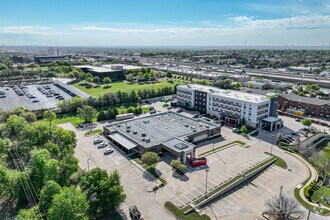 1924 Forest Ridge Dr, Bedford, TX - AERIAL  map view