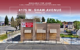 Plus de détails pour 4175 W Shaw Ave, Fresno, CA - Commerce de détail à louer