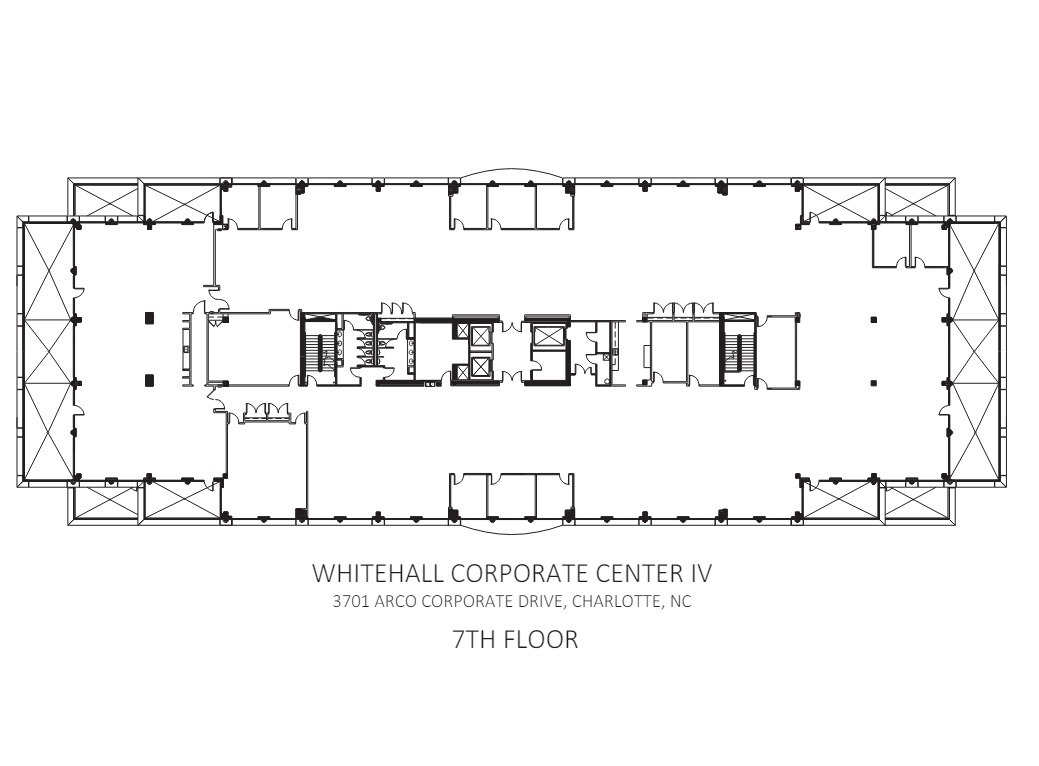 3701 Arco Corporate Dr, Charlotte, NC à louer Plan d  tage- Image 1 de 1