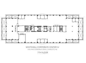 3701 Arco Corporate Dr, Charlotte, NC à louer Plan d  tage- Image 1 de 1