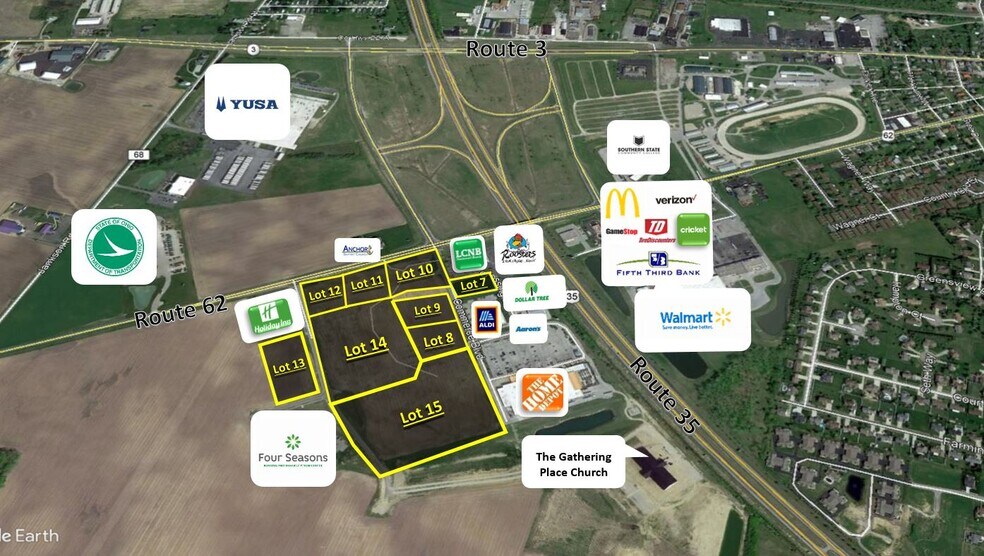 US 35 & US 62, Washington Court House, OH à vendre - Photo du bâtiment - Image 2 de 7