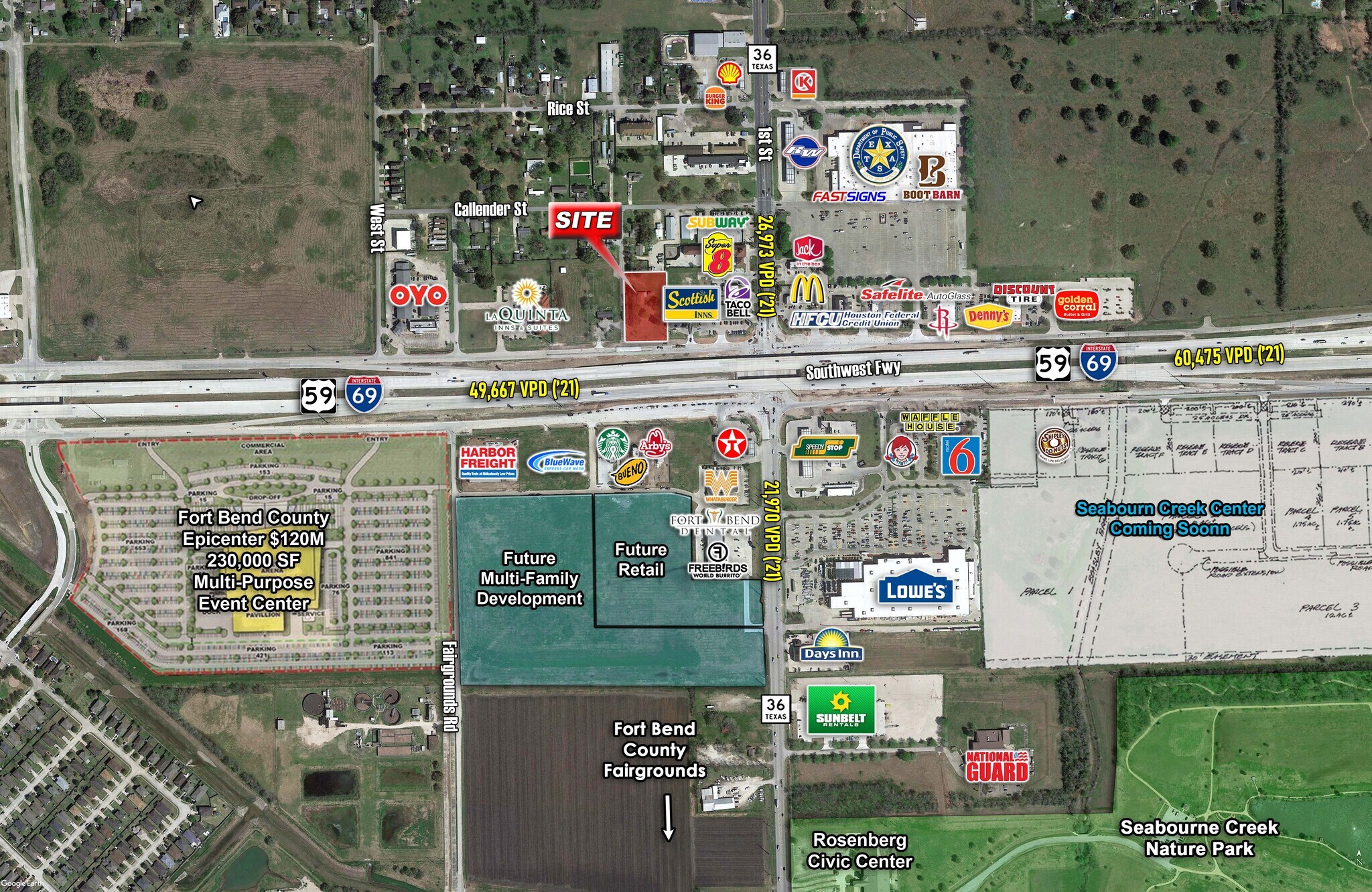 3409 Houston St, Rosenberg, TX à vendre Photo principale- Image 1 de 6