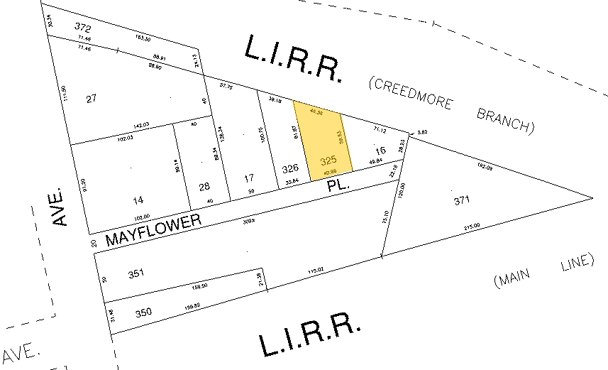 13 Mayflower Pl, Floral Park, NY à louer - Plan cadastral - Image 2 de 7