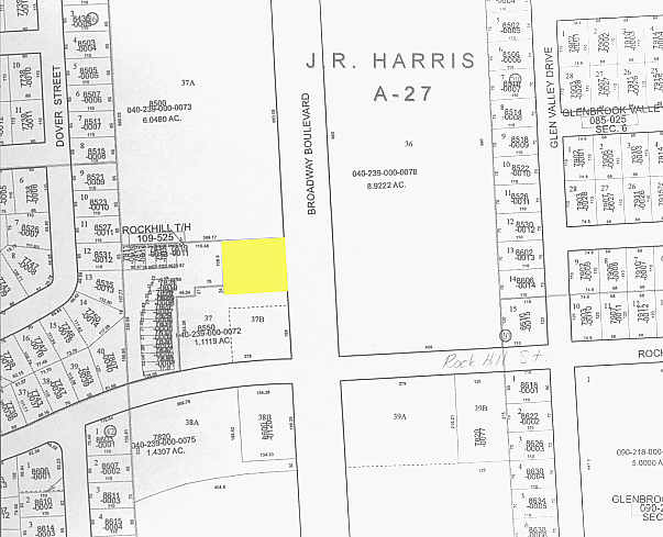 8540 Broadway St, Houston, TX for lease - Plat Map - Image 2 of 5