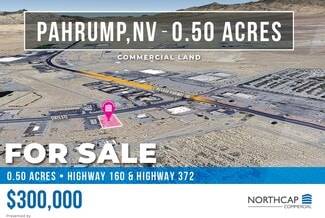 Plus de détails pour 1561 State 372, Pahrump, NV - Terrain à vendre