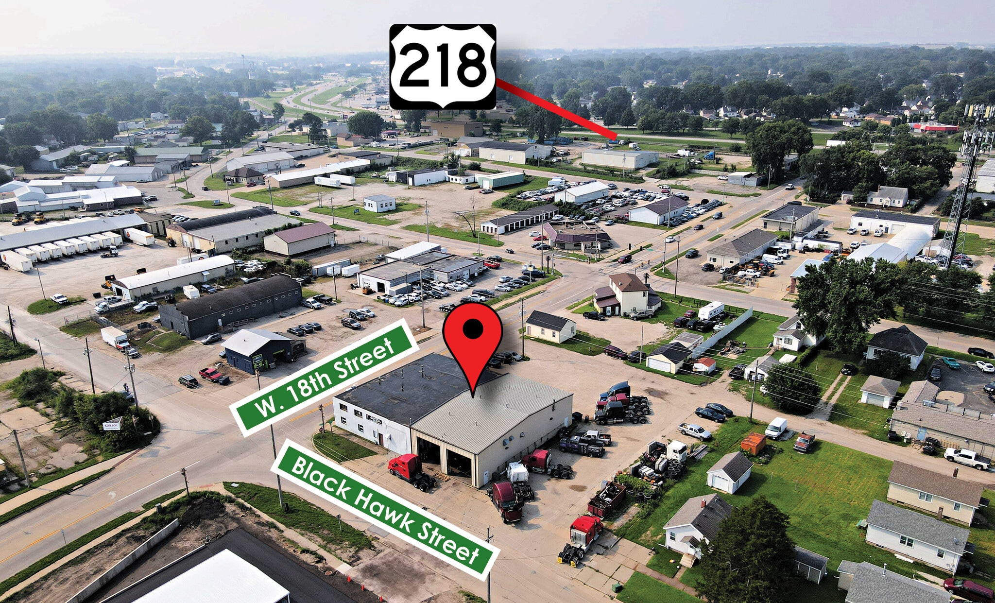 170 W 18th St, Waterloo, IA for lease Primary Photo- Image 1 of 12