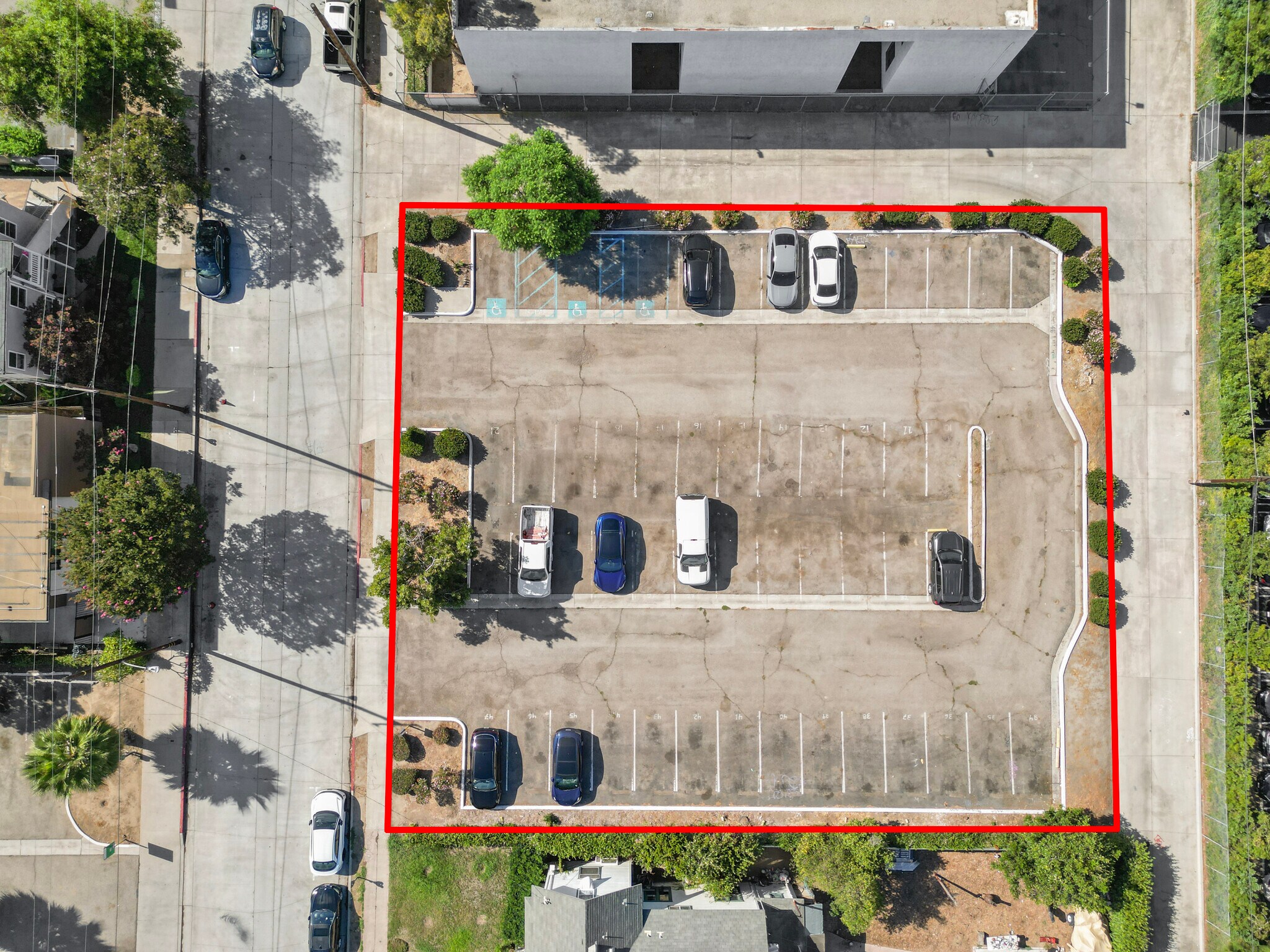 830 & 836 N Parton St, Santa Ana, CA for sale Aerial- Image 1 of 14