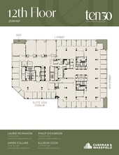 1030 15th St NW, Washington, DC for lease Floor Plan- Image 1 of 1