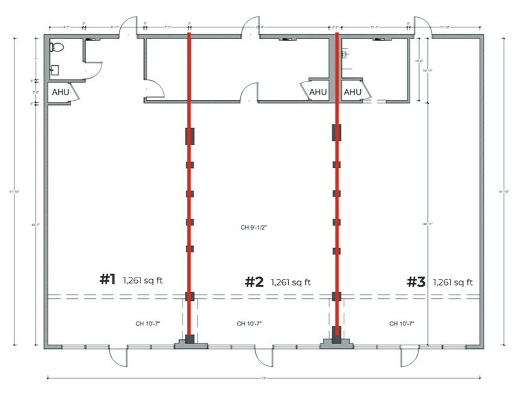 3920 W Broward Blvd, Fort Lauderdale, FL à louer - Plan d’étage - Image 2 de 2