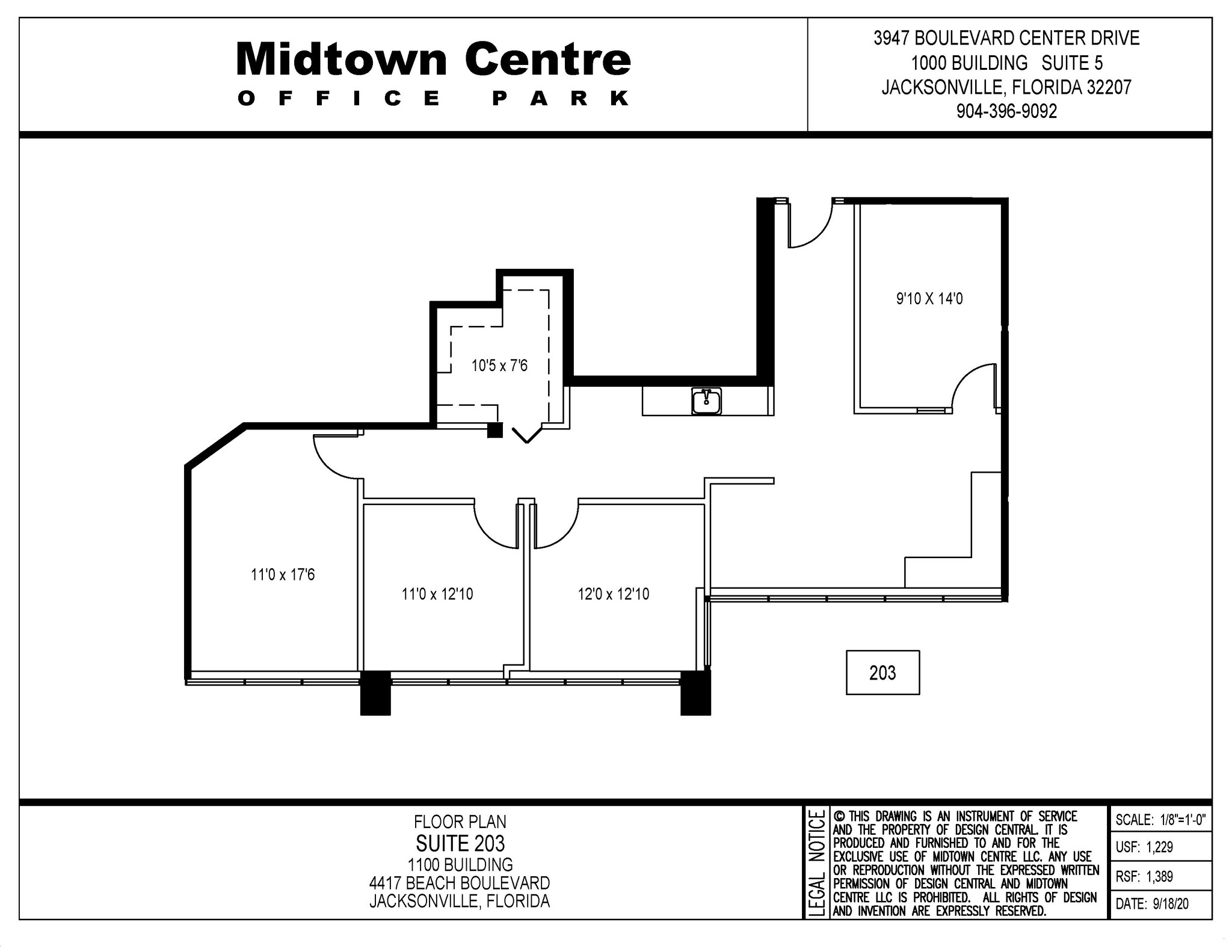 4417 Beach Blvd, Jacksonville, FL for lease Floor Plan- Image 1 of 1