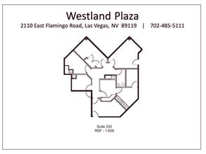 2110 E Flamingo Rd, Las Vegas, NV for lease Floor Plan- Image 1 of 1