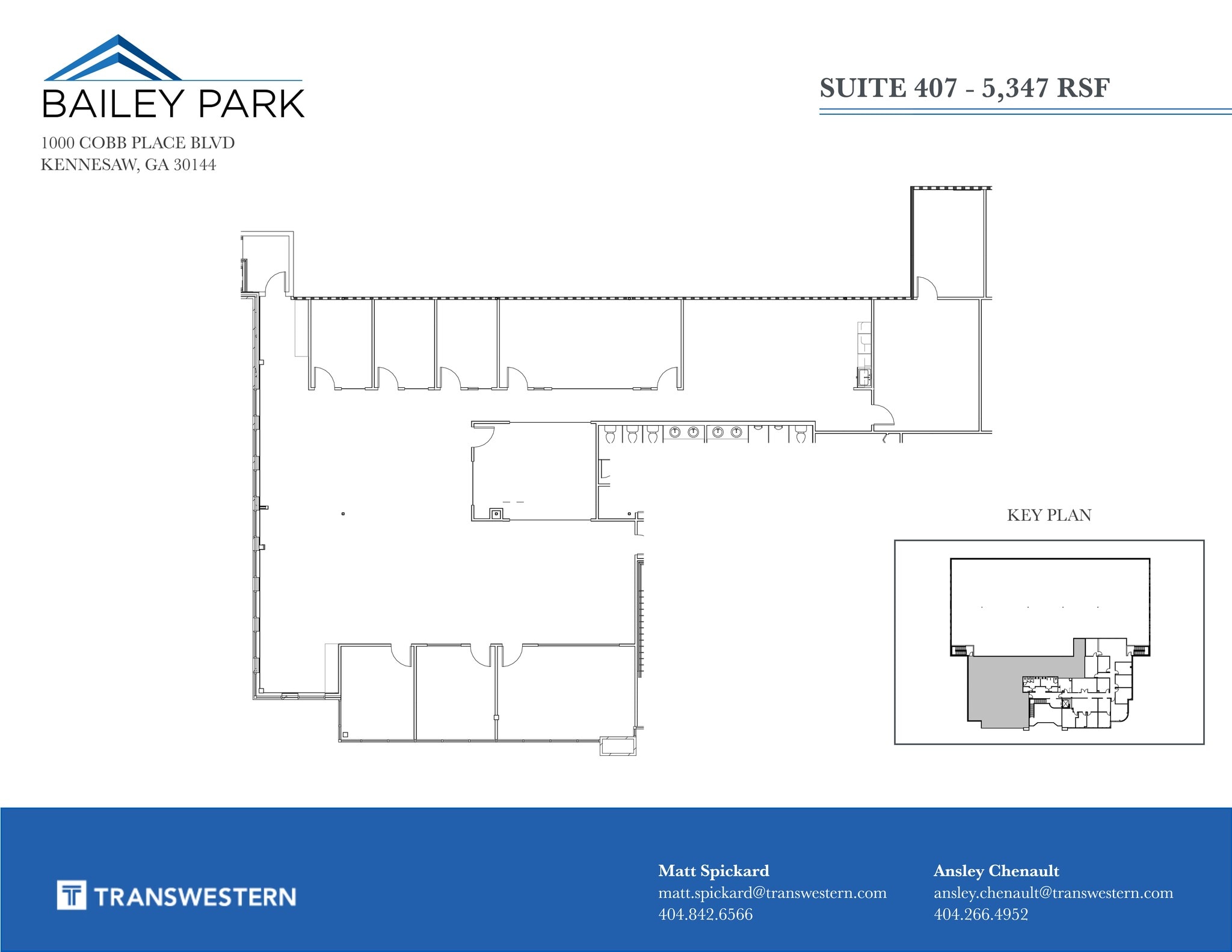 1000 Cobb Place Blvd, Kennesaw, GA à louer Plan de site- Image 1 de 1