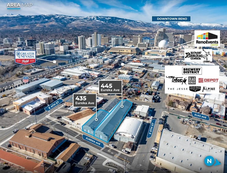 423-445 Eureka Ave, Reno, NV for lease - Building Photo - Image 3 of 3