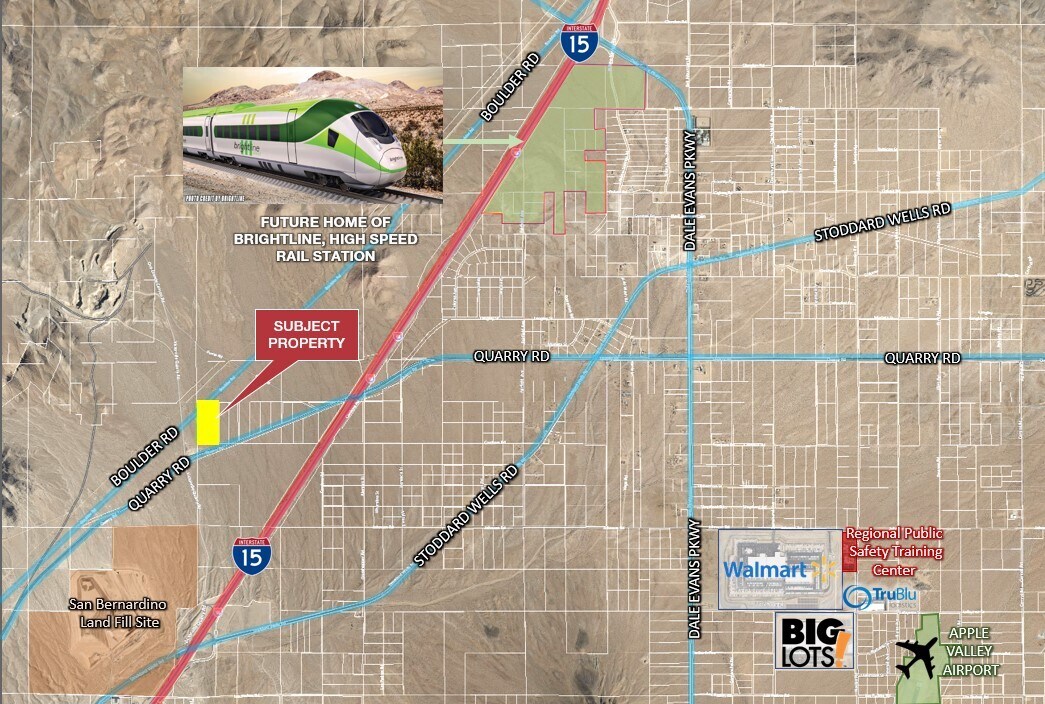 Quarry Rd, Victorville, CA à vendre Photo du bâtiment- Image 1 de 2