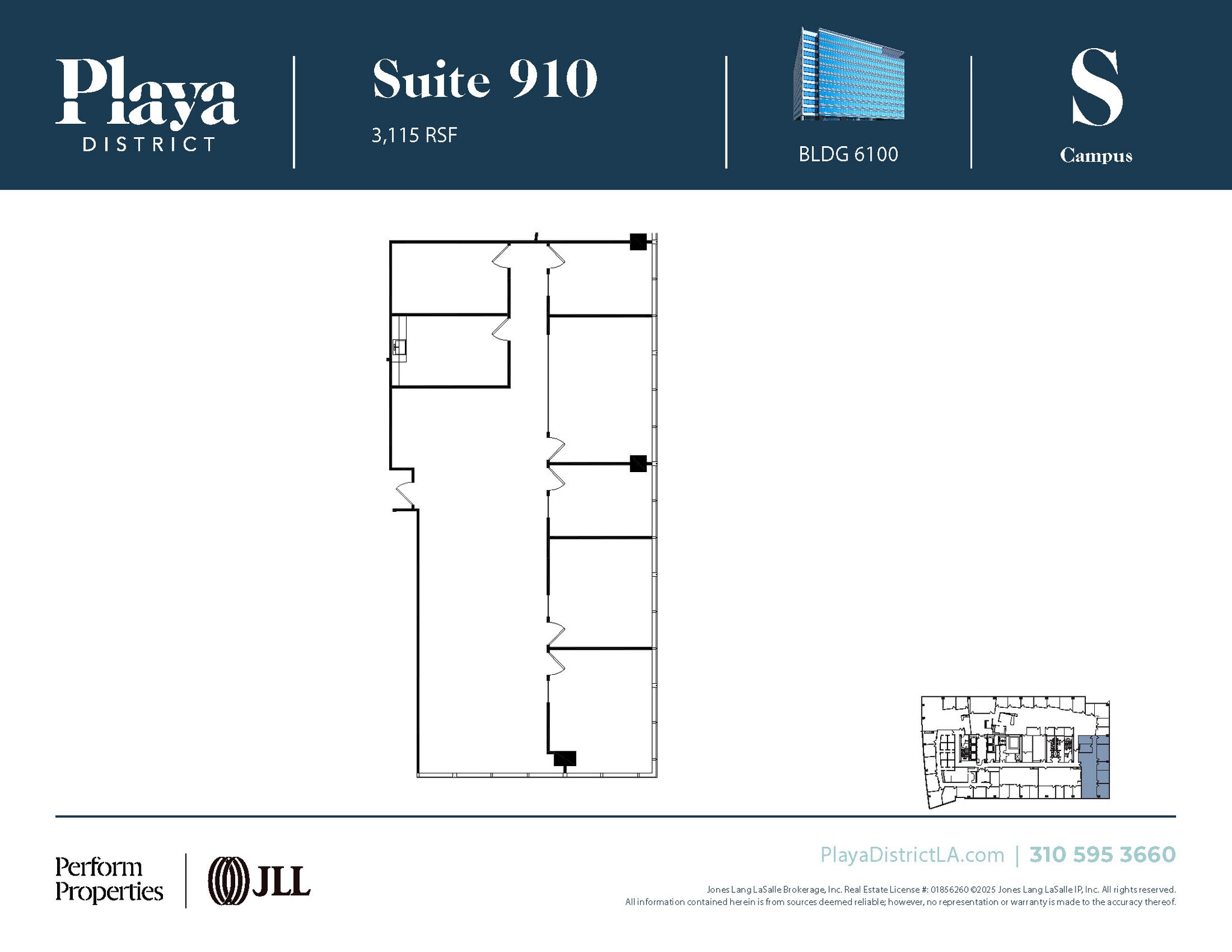 6100 Center Dr, Los Angeles, CA for lease Floor Plan- Image 1 of 1