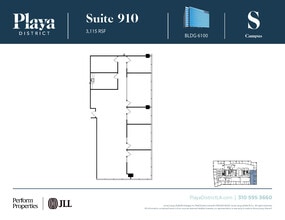 6100 Center Dr, Los Angeles, CA for lease Floor Plan- Image 1 of 1