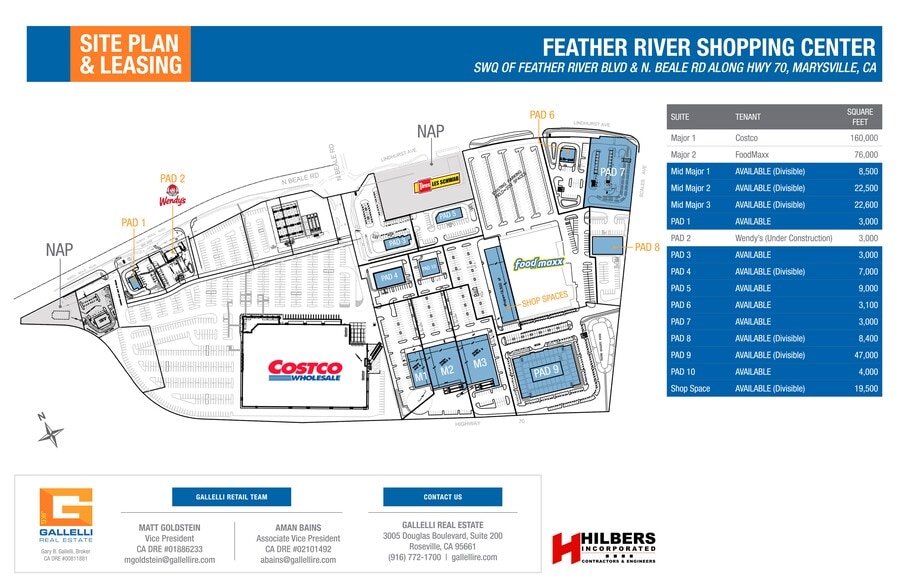 N Beale Rd, Linda, CA for lease - Site Plan - Image 2 of 2