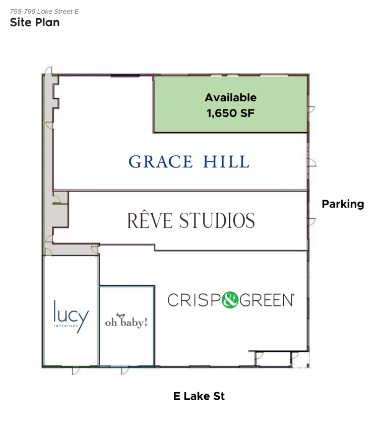 755-795 E Lake St, Wayzata, MN for lease Site Plan- Image 1 of 8