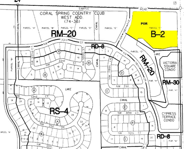 11784 W Sample Rd, Coral Springs, FL for sale - Plat Map - Image 2 of 30