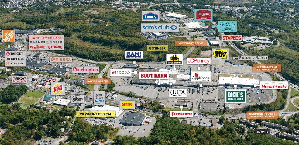 100 Viewmont Mall, Scranton, PA à louer - Photo du bâtiment - Image 2 de 3
