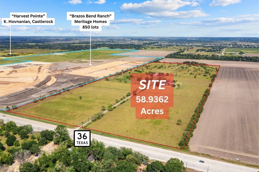 14935 Highway 36, Needville, TX à vendre - Aérien - Image 3 de 19