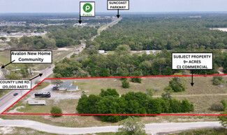 Plus de détails pour 18824 County Line Rd, Spring Hill, FL - Terrain à vendre