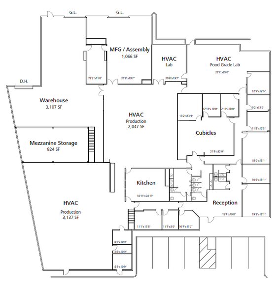 6155 Corte Del Cedro, Carlsbad, CA for lease - Floor Plan - Image 3 of 4