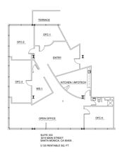 3015 Main St, Santa Monica, CA à louer Plan de site- Image 1 de 1