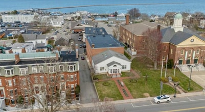 89 Court St, Plymouth, MA - AERIAL  map view - Image1