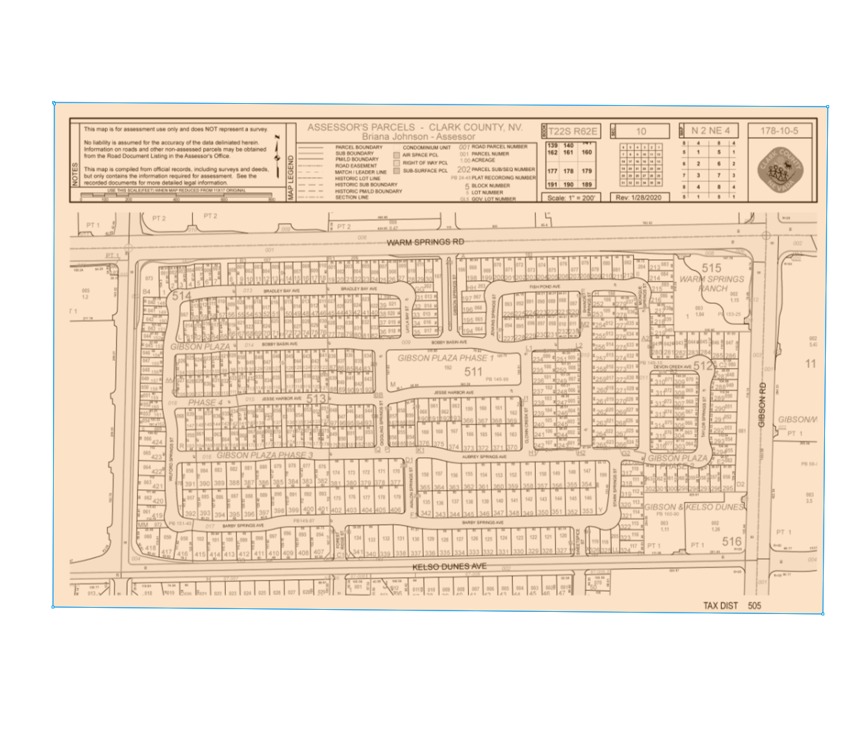 1122 Bradley Bay Ave, Henderson, NV à vendre Plan cadastral- Image 1 de 2