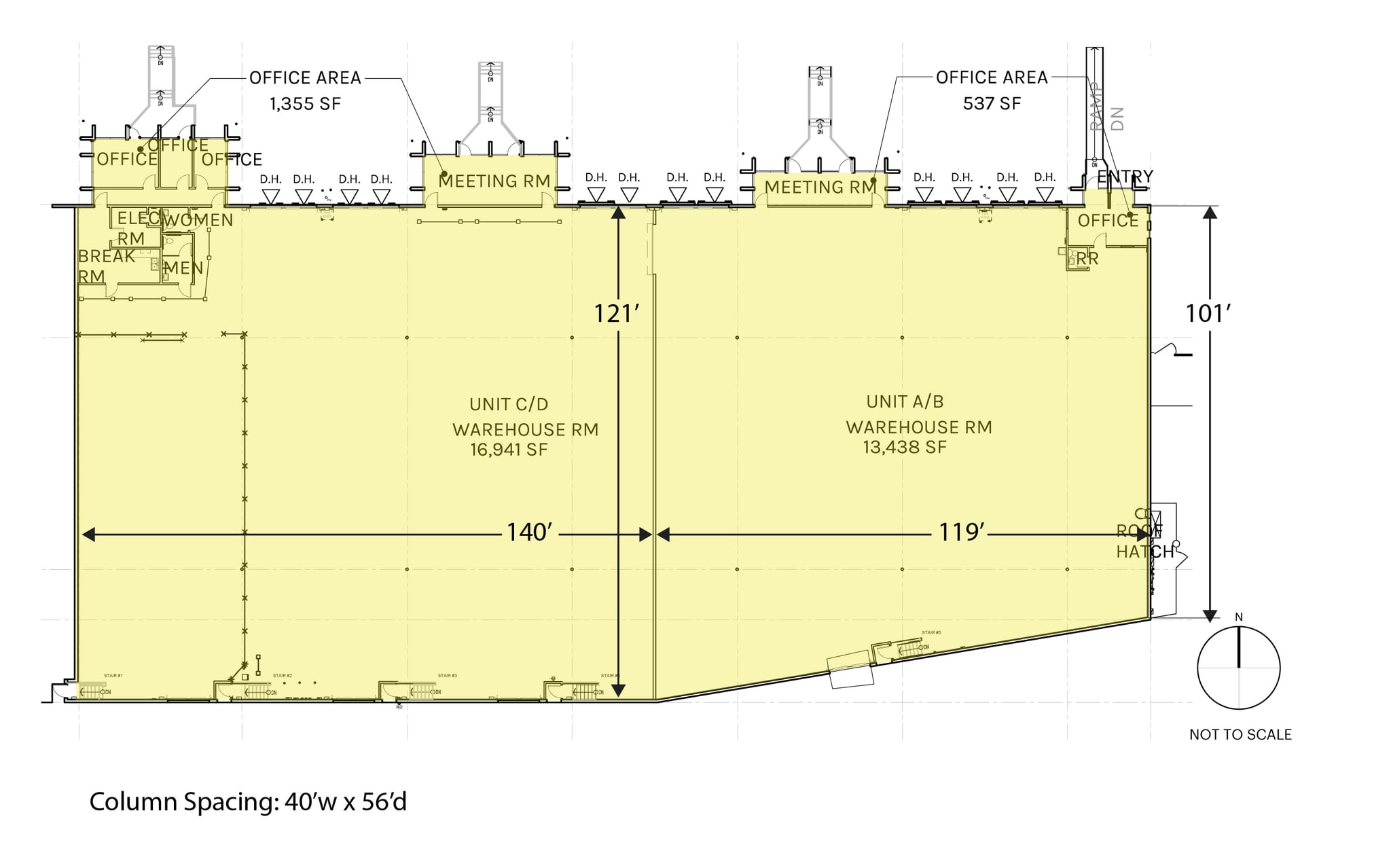 9340 Cabot Dr, San Diego, CA for lease Floor Plan- Image 1 of 1