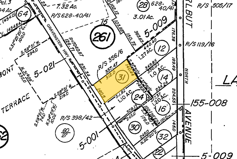 885 Gravenstein Hwy N, Sebastopol, CA for lease - Plat Map - Image 2 of 2