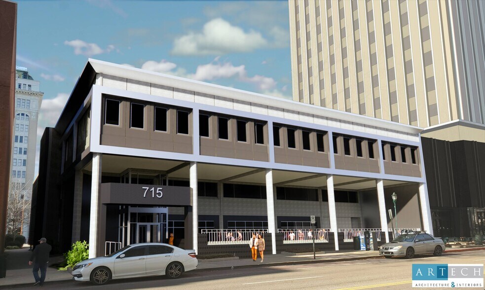 715 Market St, Chattanooga, TN à louer - Photo principale - Image 1 de 10