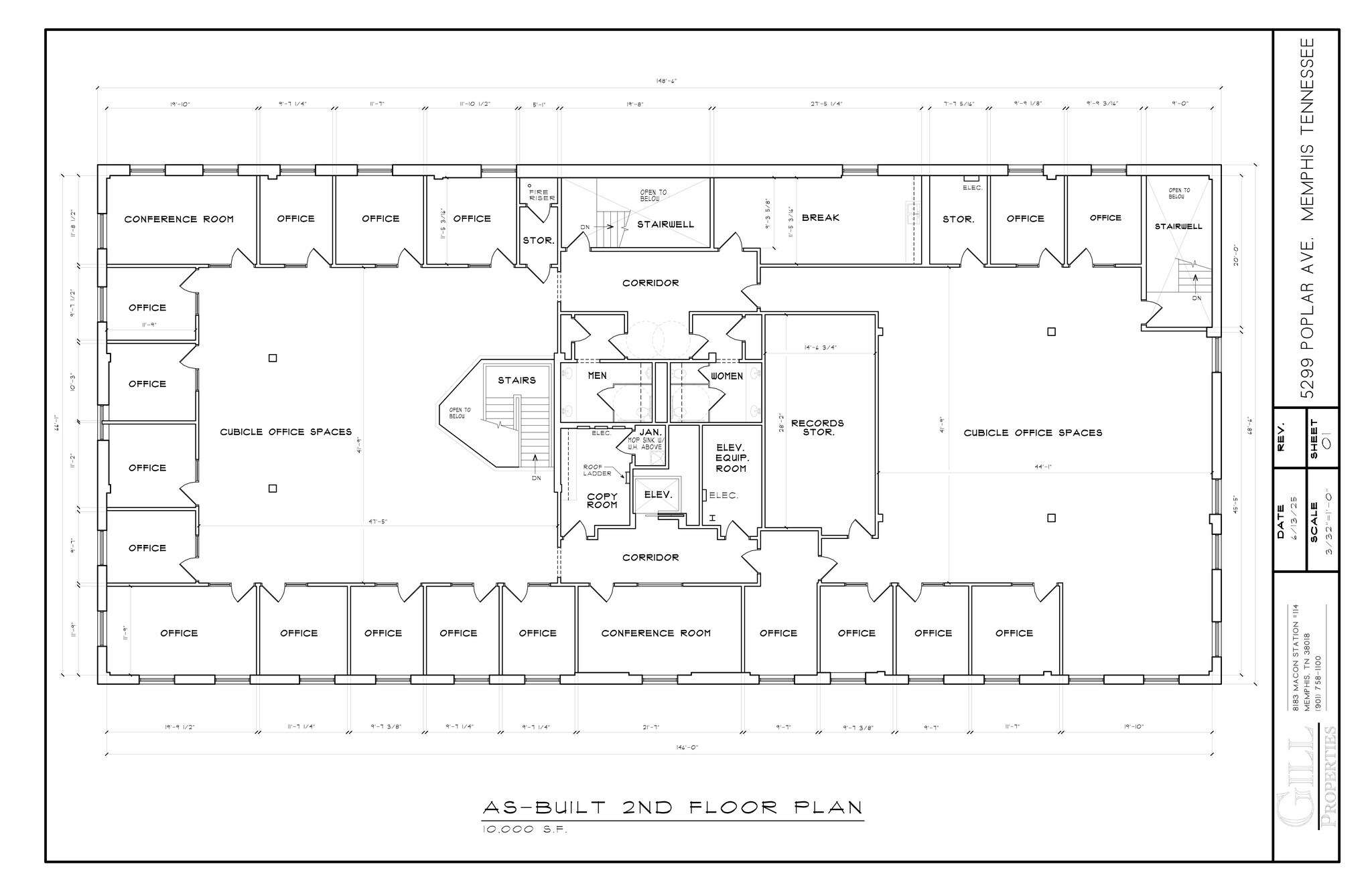 5299 Poplar Ave, Memphis, TN for lease Site Plan- Image 1 of 2