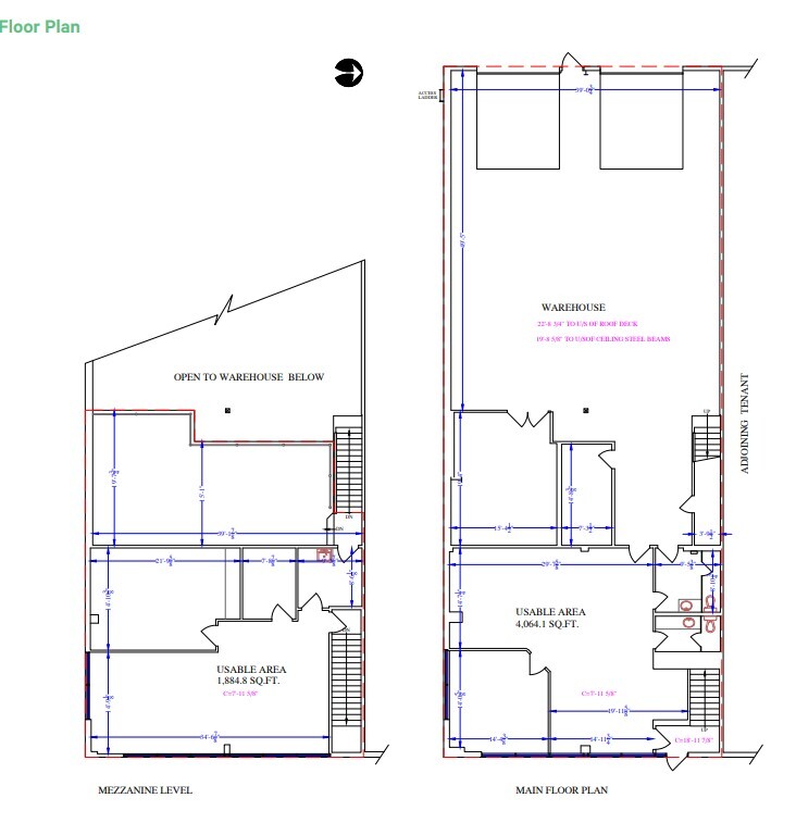 1035-1071 26th St NE, Calgary, AB for lease Floor Plan- Image 1 of 1