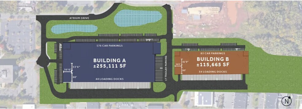 400 Atrium Dr, Somerset, NJ à louer - Photo du bâtiment - Image 3 de 8