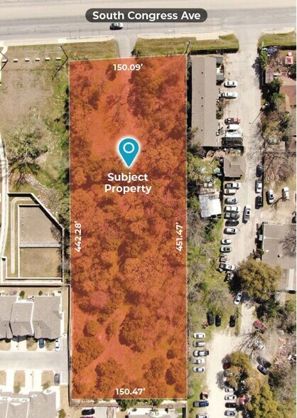 7308 S Congress Ave, Austin, TX à vendre - Photo du bâtiment - Image 2 de 3