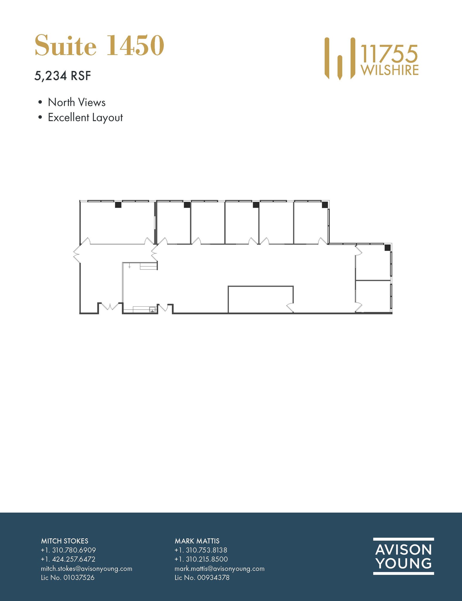 11755 Wilshire Blvd, Los Angeles, CA à louer Plan d  tage- Image 1 de 1