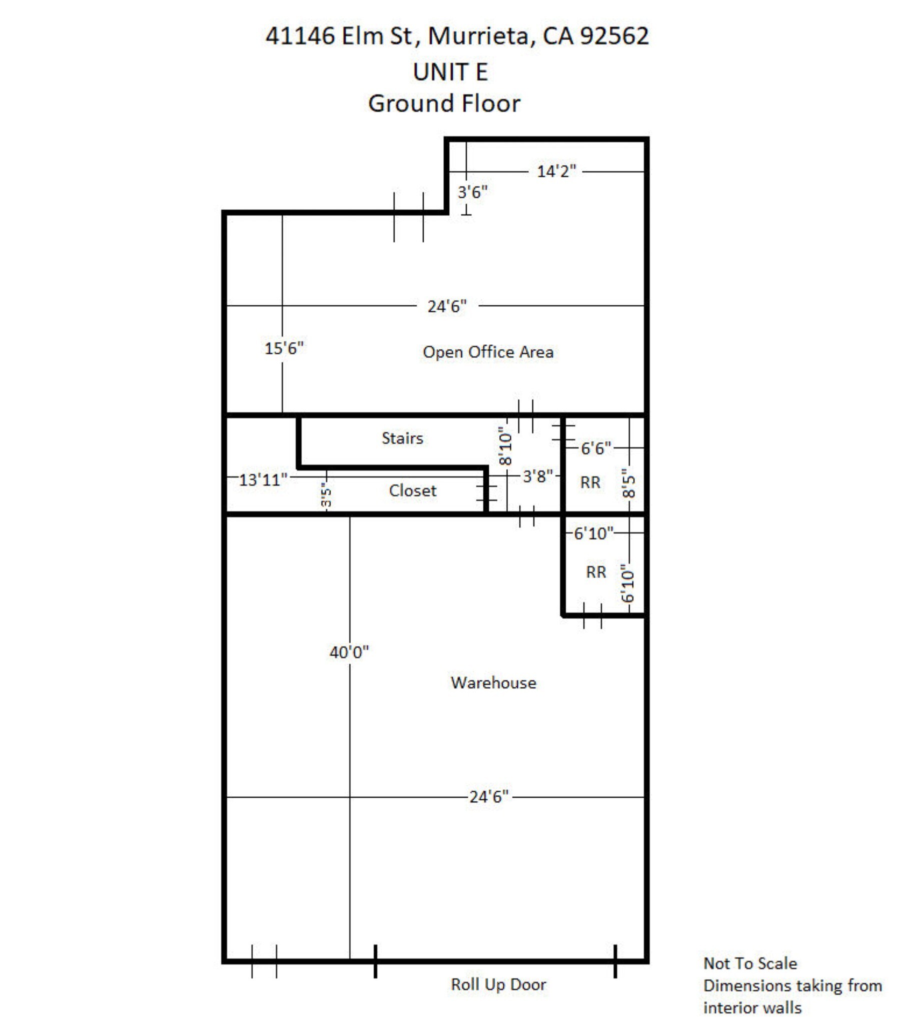 41146 Elm St, Murrieta, CA for lease Site Plan- Image 1 of 2