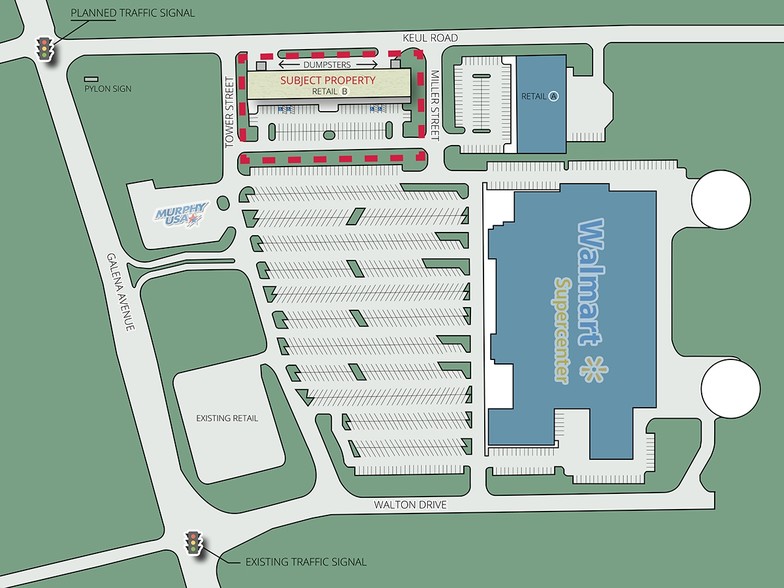 160-218 Keul Rd, Dixon, IL à louer - Photo du bâtiment - Image 2 de 7