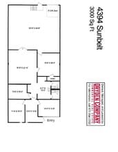 4384-4398 Sunbelt Dr, Addison, TX for lease Floor Plan- Image 1 of 1